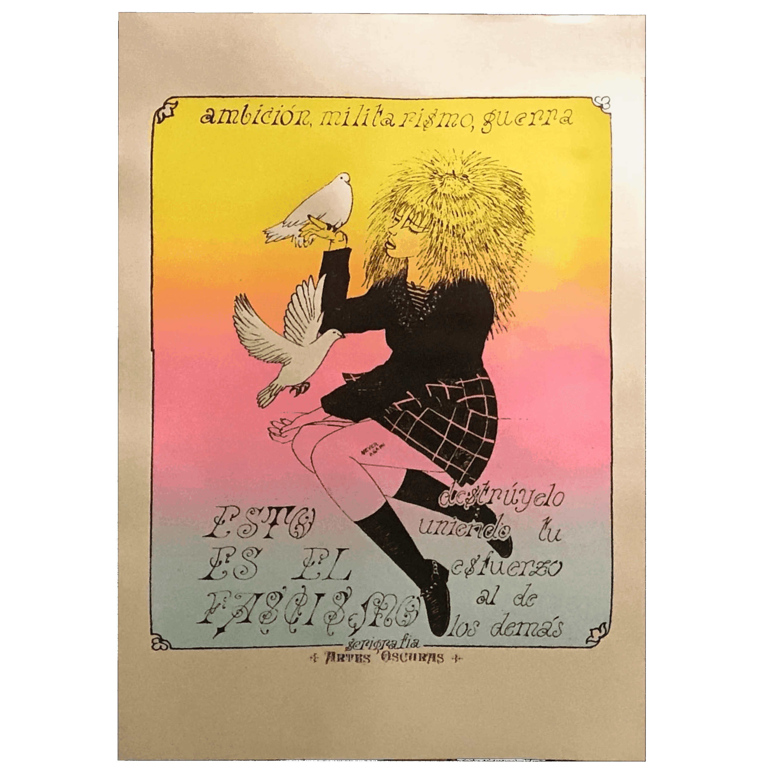 ESTO ES FASCISMO 50x70cm